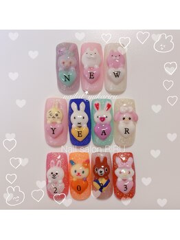 リル(RIRU)/3Dネイル/キャラクター/推し活