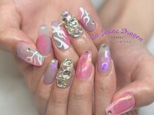 アン ジョーヌドラゴ/【自爪ネイル】夏アート