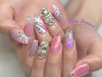 アン ジョーヌドラゴ/【自爪ネイル】夏アート