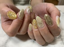 シャイニーゴールド 新所沢店(Shiny GOLD)/デザインネイル