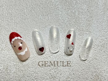 ネイルアンドアイラッシュ ジェムール 川越店(Nail&Eyelash GEMULE)/クリスマスデザイン