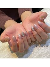 クリスタルネイル トキハわさだタウン店/デザインジェルネイル