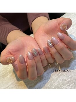 クリスタルネイル トキハわさだタウン店/デザインジェルネイル