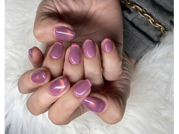 リエクラ(Re eclat)/ピンクマグネットフレンチ