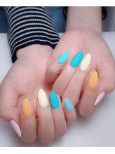 サムズアップネイル(thumbs up nail)/ワンカラー