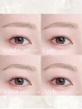 アイモア 半田店(eye mor.) 人気NO.2 似合わせ眉