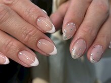 ラクエ(Laque)/白フレンチ ストーン シンプル