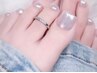 新規【フット】大人気☆艶ミラーネイル ¥6980→¥5500