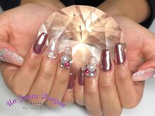 アン ジョーヌドラゴ/ピンク☆スクエアネイル