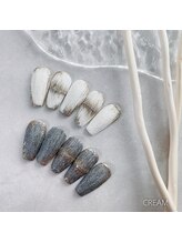 クリーム(Nail Atelier CREAM)/テクスチャーアートdesign