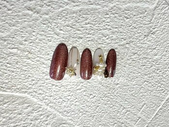 ネイルサロン イントゥ(into_)/クリスマスネイル　マグネット