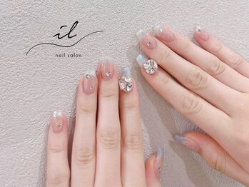 イル 神戸店/マグネットフレンチネイル