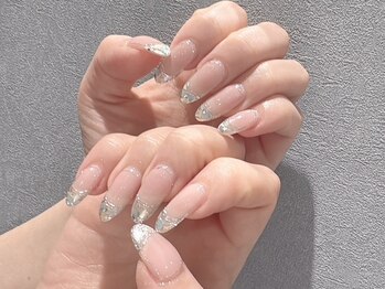 サラ 金山店(Sara)の写真/1番人気♪ちゅるちゅるキラキラうる艶アートコース！フリーアートは自分好みのネイルを再現★持込画像可◎