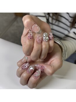 ジゼル 鹿児島中央駅店(GISELe)/ピンクネイル