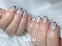 バドゥネイル(bud nail)/持ち込み　ガラスフレンチ