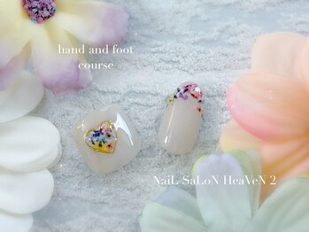 ネイルサロンヘヴン 国分店(Nail SaLoN Heaven)/ハンドandフットコース