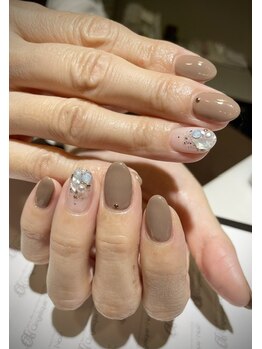 アンジェリーク ネイル(angelique nail)の写真/シンプルだけど魅かれる艶ネイル♪ハイセンス×高技術×高い提案力で自分至上最高に美しく上質な仕上がりに