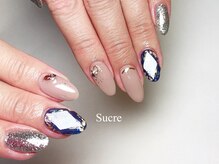 シュクル(Sucre)/宝石カットネイル☆