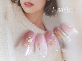 【ニュアンスネイル】