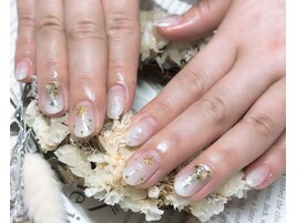 雪の結晶ネイル