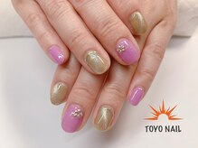 トヨネイル(TOYO NAIL)/パープル＆マグネット☆