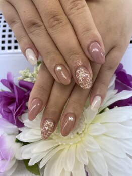 ディーネイル 四条烏丸(D-nail)/（阪根）ツイードネイル