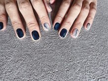 シー(Shhh...)/ネイビーデザイン