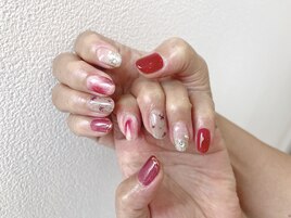 秋ネイル【若葉/坂戸】