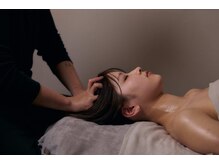 どのメニューにも仕上げにヘッドスパがついています