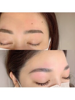 アイブロウメニューがあるサロン