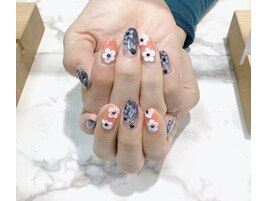 長さ出しジェルネイル