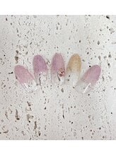 ネイル サロン シエル(Ciel)/レースフレンチ(定額¥7,700)