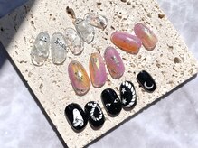 ネイルと同時可能★季節ネイルデザインあり【 \5,800～ 】