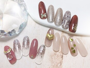 エスフィーネイルサロン リシェル(Esfy nailsalon Richer)の写真/～22時迄営業◎仕事帰りの方も大歓迎！【トレンド定額アート¥6500】駅チカだから通いやすさもバッチリ★