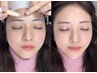 [★人気No2韓国肌へ]美眉毛スタイリング+フルフェイスWAX脱毛 #眉毛#美眉毛