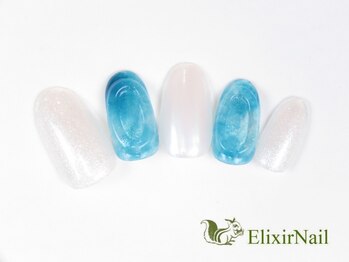 エリクサーネイル 五反田(Elixir Nail)/定額a シンプル/クーポン使用