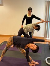 癒しの森/ヨガ教室2