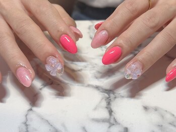 アイ アンド ネイル ドル(Dollar)/うるうるリボン♪