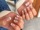 <HAND>フレンチネイル