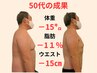 痩せたい50代の方へ 姿勢改善整体+ダイエットカウセリング+EMS　¥3,980