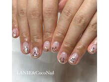 ラニー アンド ココネイル(LANIE&CocoNail)/ガラスグラデーション♪