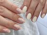 ハンド　ジェルネイル　ケア込　ミラーネイル or オーロラネイル★　￥5900