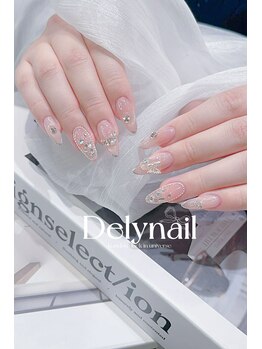 デリーネイル(Dely_nail)/キラキラ純欲ネイル