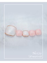 はあとねいる 野々市駅前店/フットネイル：No.129