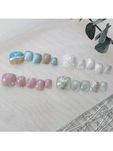 アンドヴァ 名古屋栄二丁目店(Andova)/ foot◆デザインネイル