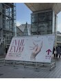 アンク(ankh.)&nbsp;日本最大級のネイルの展示会「ネイルエキスポ」に参加してます♪