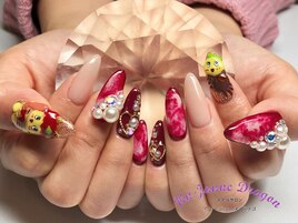 大人☆キャラクターネイル