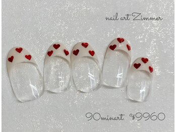 ネイルアート ジマー/90minart ¥9960