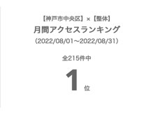 整体オガサワラ/神戸市中央区215件中ダントツ1位