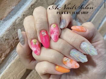 エーネイルサロン プラーカ本店(A-Nail Salon)/アシメネイル